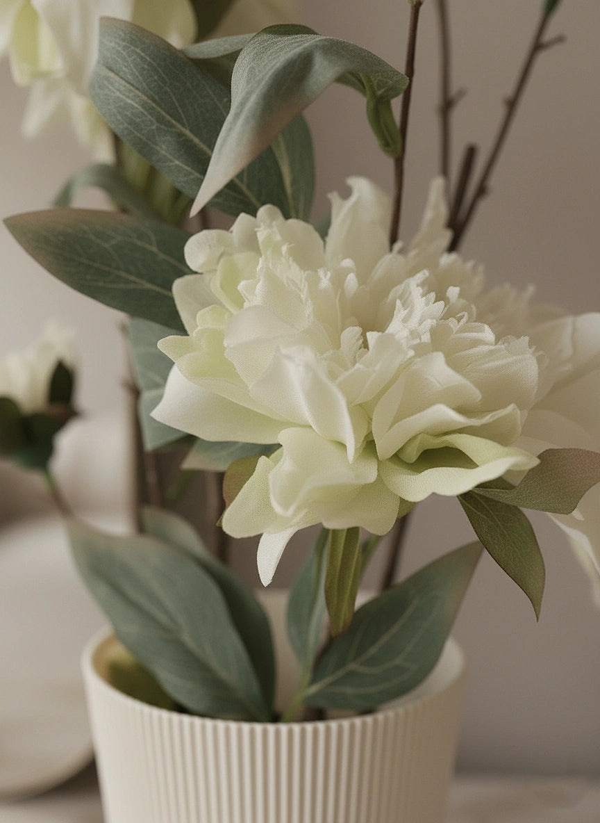 Aura White Orchid Arrangement