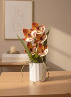 Terracotta Orchid Bloom