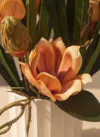 The Serene Peach Magnolia