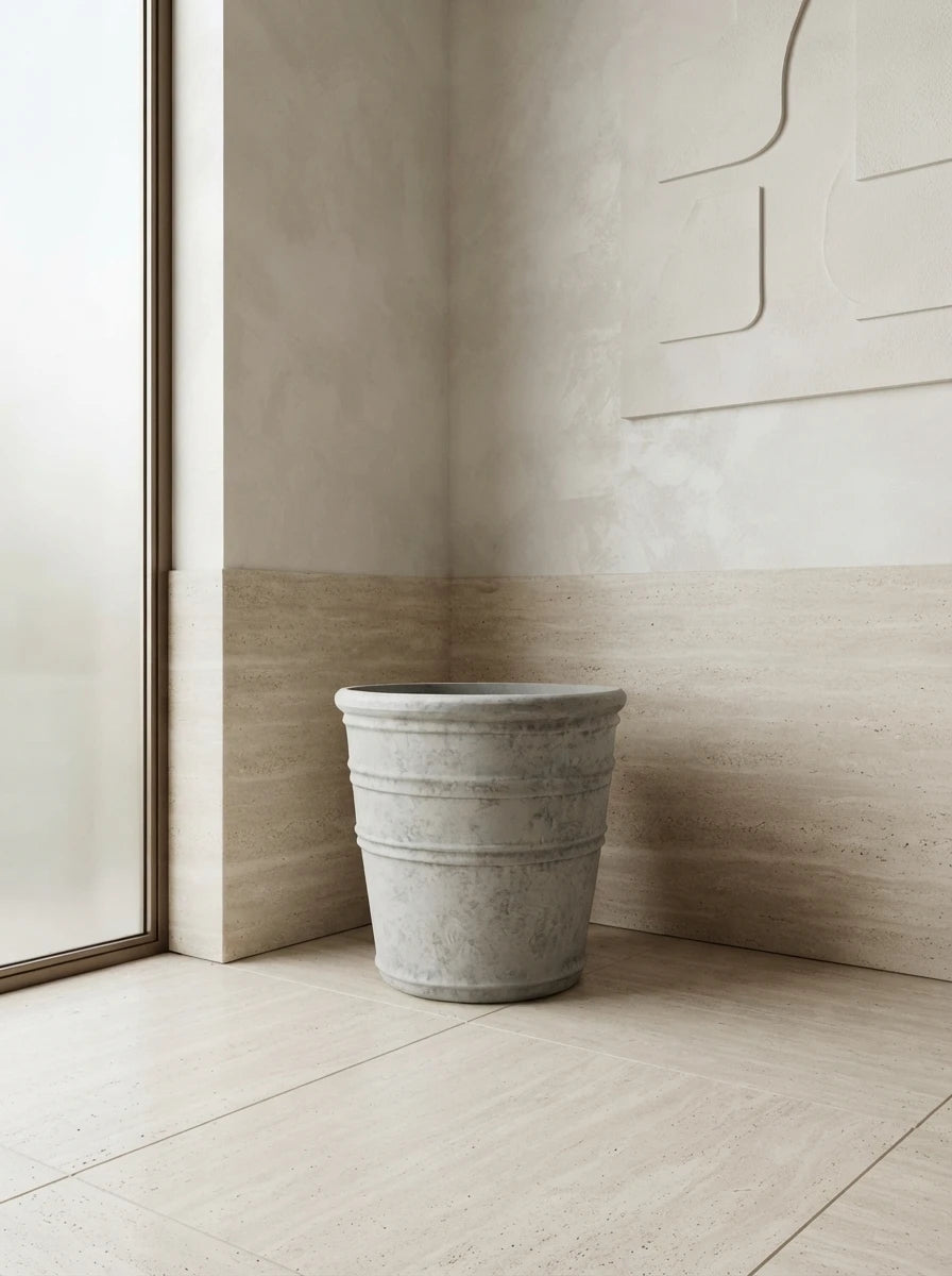Antiqued Mineral Standard Vessel