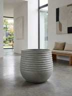 Soren Rounded Ribbed Planter