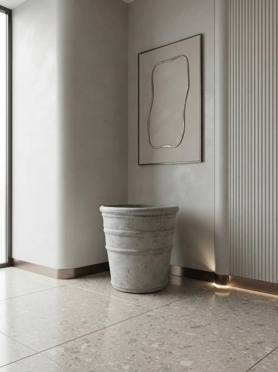 Antiqued Mineral Standard Vessel