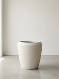 Japandi Sand Tapered Stone Planter